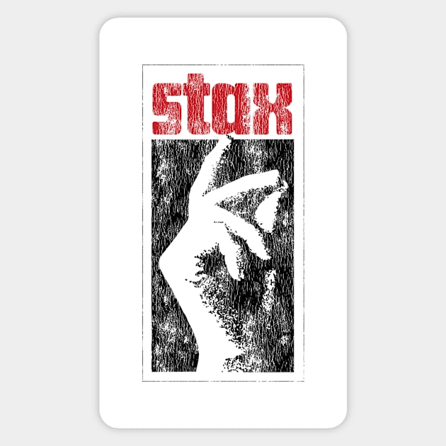 Stax Records Distressed Sticker by KevShults